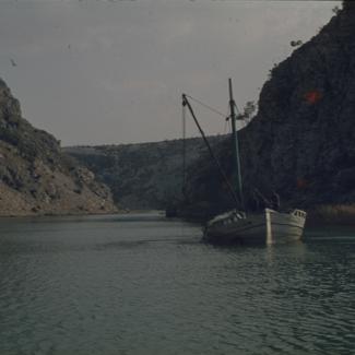 Kanjon Zrmanje između Obrovca i Jankovića buka - pjeskari