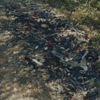 Deponij uz put ispred tvornice 