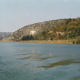 Kanjon Zrmanje iznad Obrovca