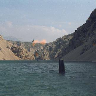 Crni signal u kanjonu Zrmanje