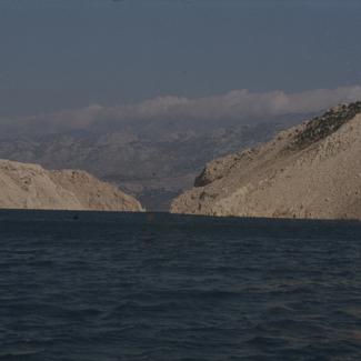 Izlaz iz Ždrila prema Velebitskom kanalu