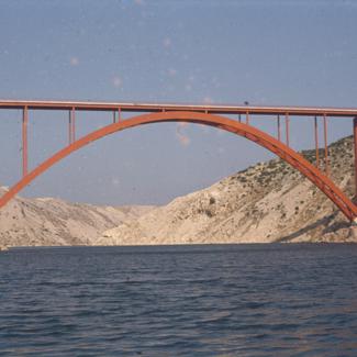 Maslenički most prema ždrilu