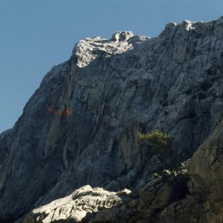 Vrhovi u proboju Velike Paklenice