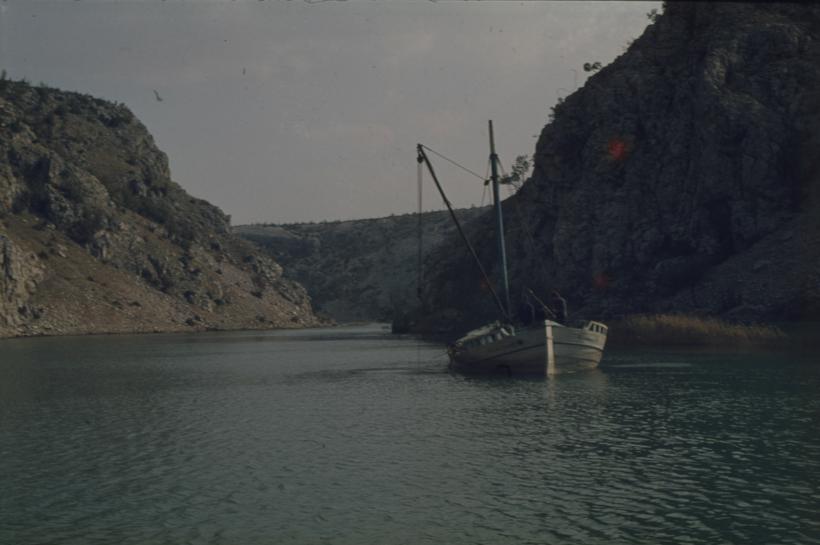 Kanjon Zrmanje između Obrovca i Jankovića buka - pjeskari