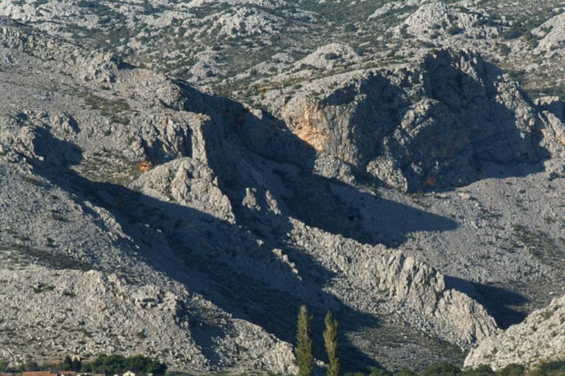 Velika Paklenica gledano s mora