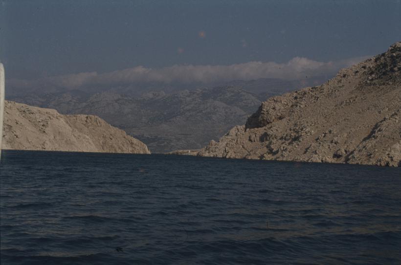 Masleničko ždrilo izlaz u Velebitski kanal