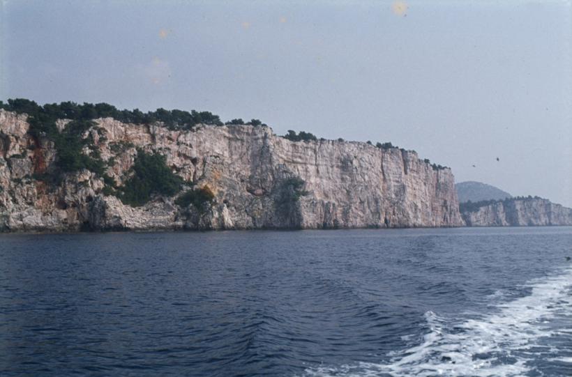 Klifovi; jugozapadni dio otoka