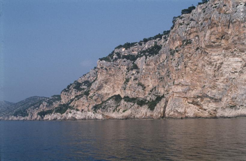 Klifovi; jugozapadni dio otoka