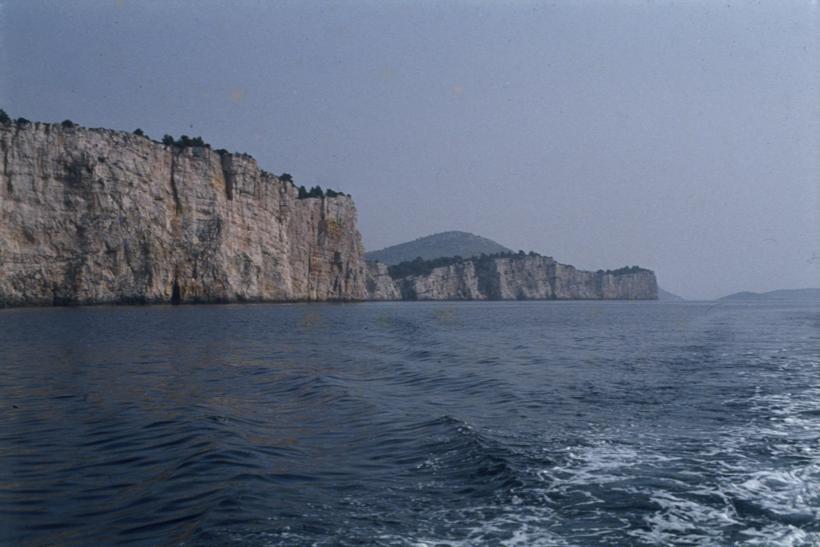 Klifovi; jugozapadni dio otoka