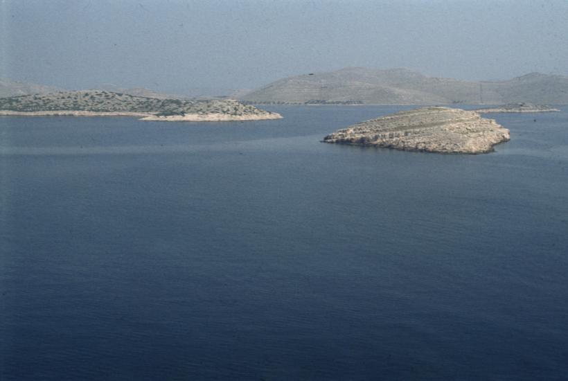 Kornatski otoci pogled sa Svjetionika Tajer prema jugoistoku