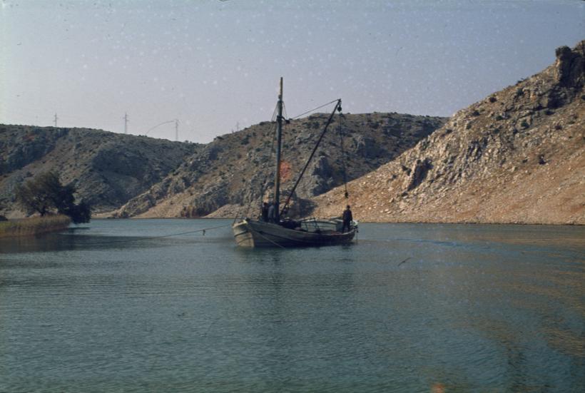 Kanjon Zrmanje iznad Obrovca pjeskati