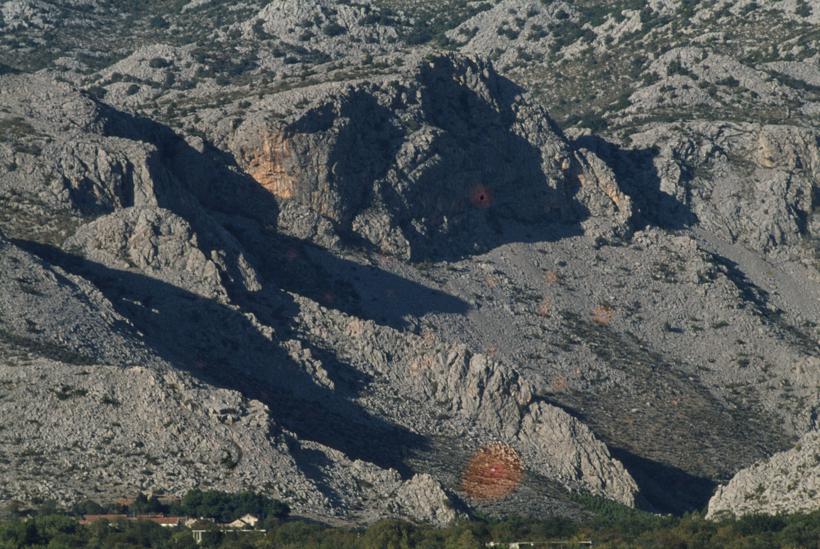 Pogled na Malu Paklenicu s mora