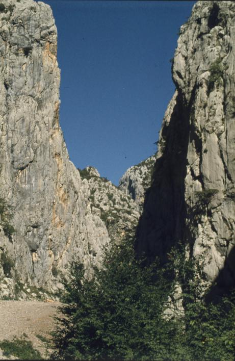 U proboju Velike Paklenice