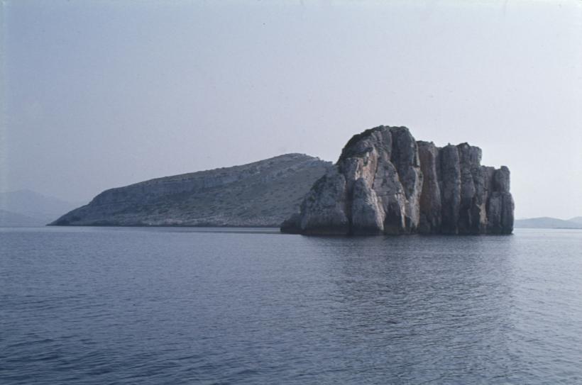 Klif na Malom Obračunu i sjeverozapadna strana Velog Obračuna