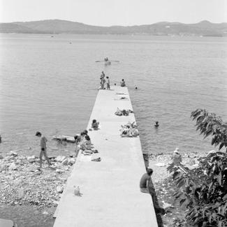 Glavni ispusni kanal budućeg kolektora. Spoj oko Željezničke stanice i hotela Kolovare