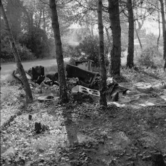 Divlji deponij uz put od raskrižja cestom od Nina prema Boriku