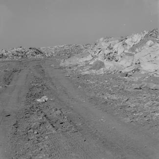 Deponij - grad smeća uz put Zadar - Nin