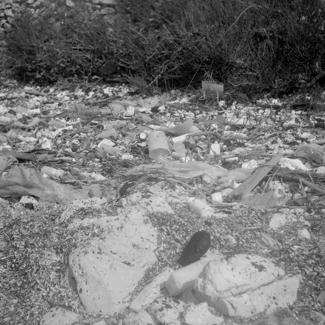 Saharun - detalj zagađenja