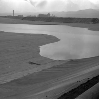 Mala taložnica gledana sa sjeverozapadnog zida