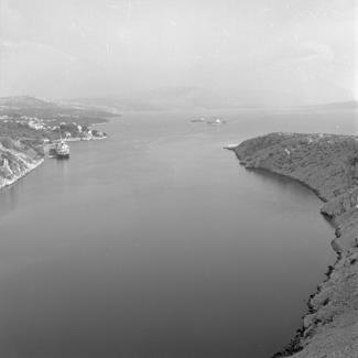 Izlaz iz ždrila u Novigradsko more