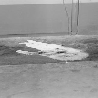 Detalj ulja na asfaltu