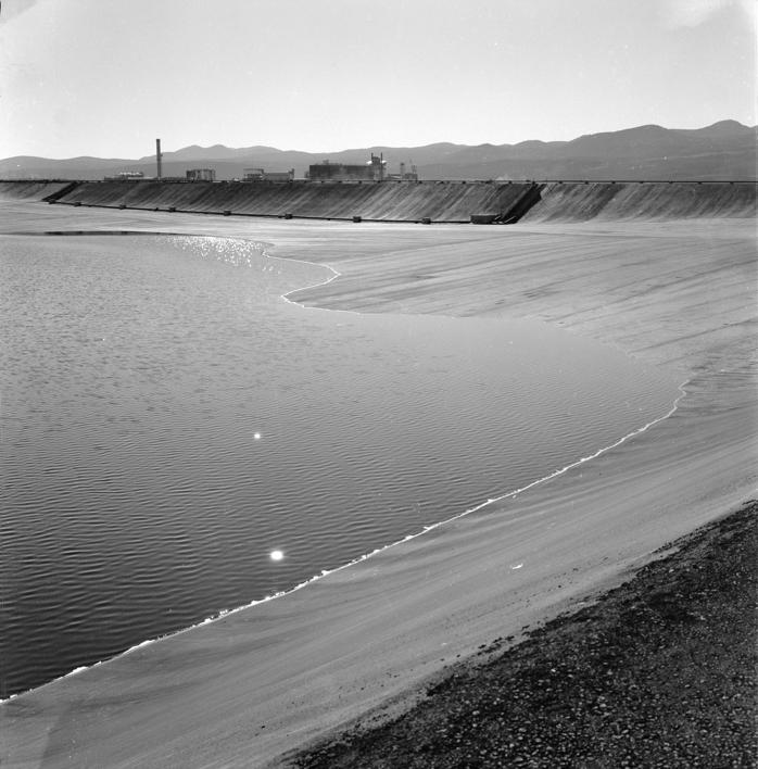 Mali bazen; taložnica cca 2000000 m3 pogled na južnu stranu