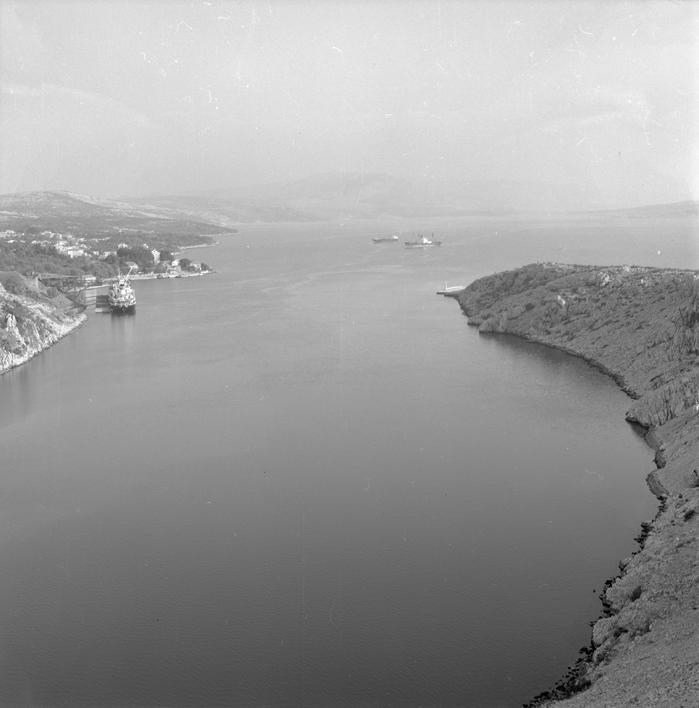 Izlaz iz ždrila u Novigradsko more